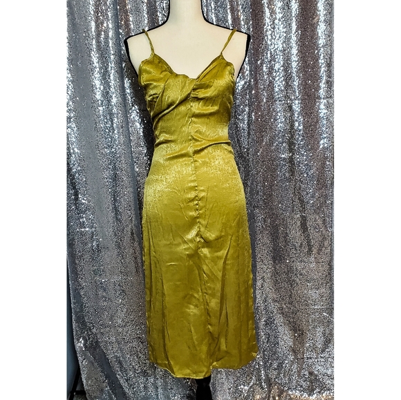Olive Green Sundress - Picture 1 of 9